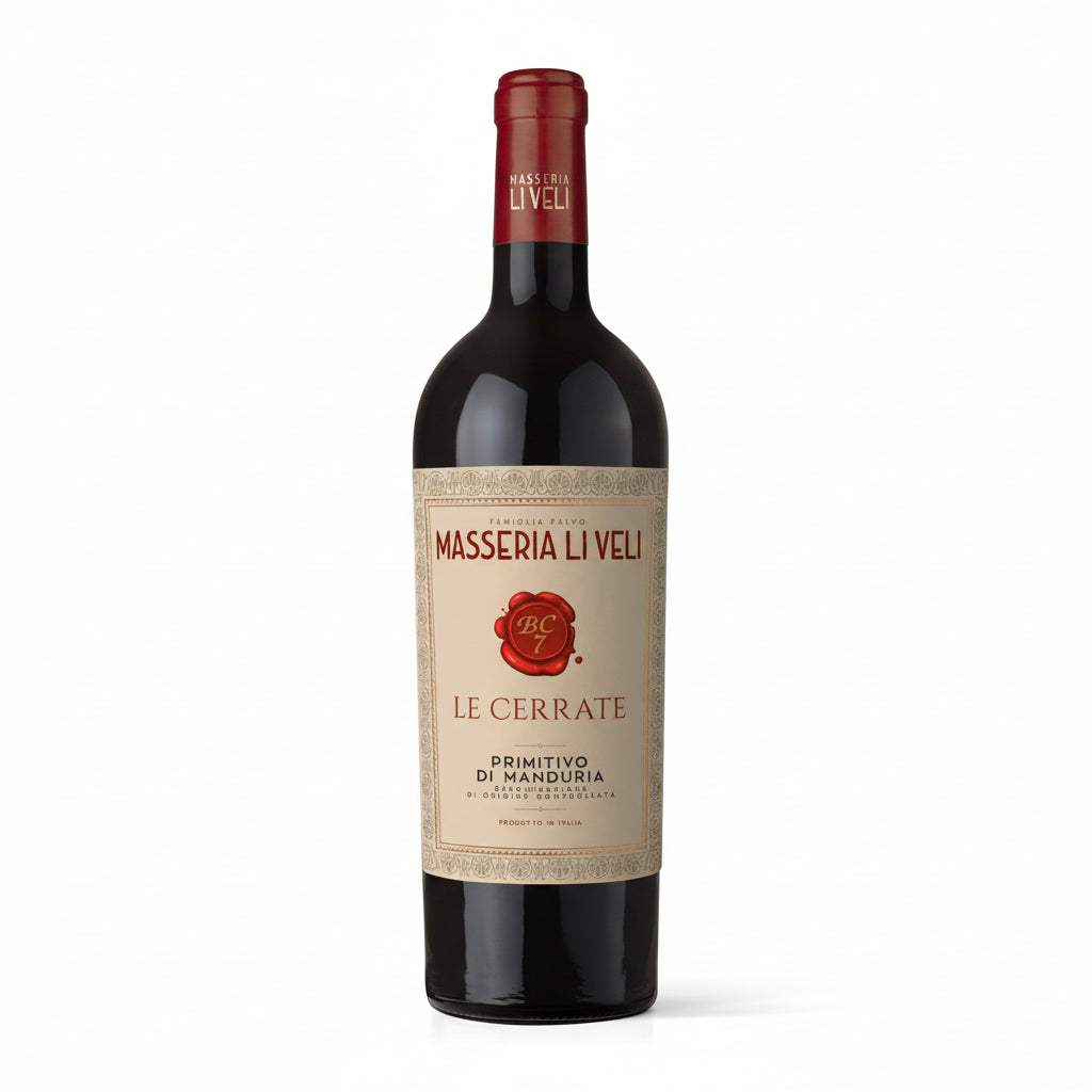 Le Cerrate Primitivo 2022 | Masseria Li Veli | Apulien | Rotwein