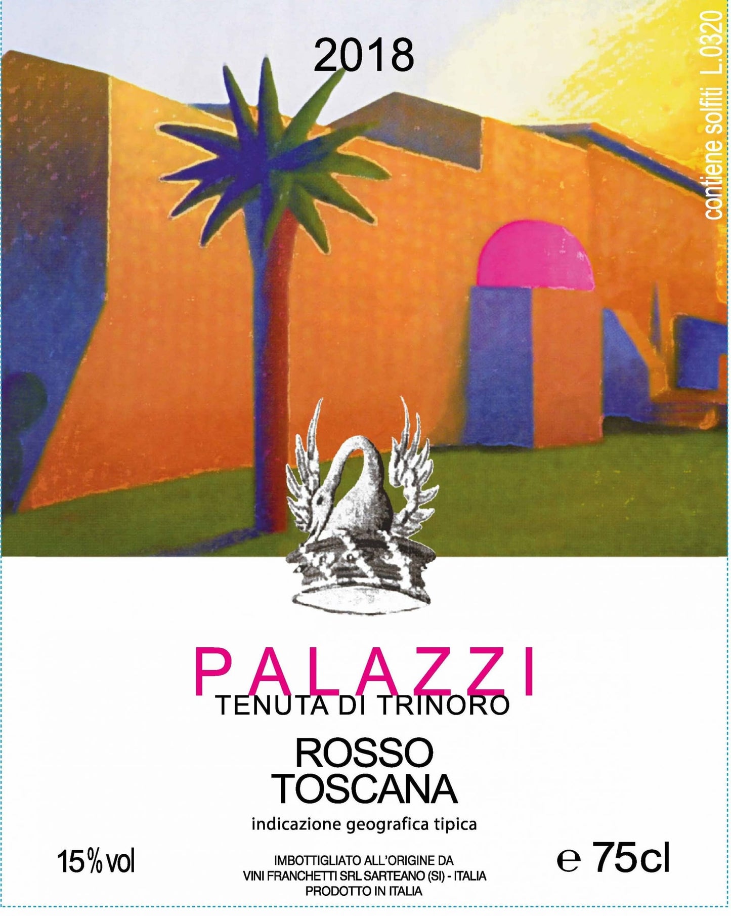 Palazzi Toscana Rosso IGT 2016 | Tenuta di Trinoro | Toskana | Rotwein