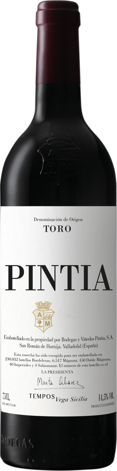 Pintia 2019 Bodegas Do Toro Vega Sicilia