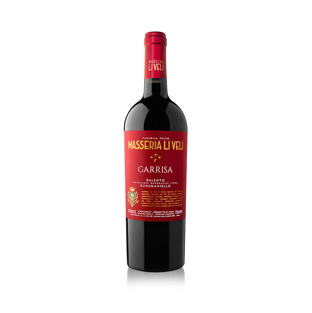 Garrisa Susumaniello Salento IGT 2023 | Masseria Li Veli | Apulien | Rotwein