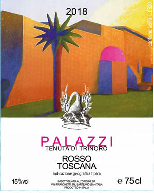 Palazzi Toscana Rosso IGT 2016 | Tenuta di Trinoro | Toskana | Rotwein